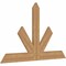 Ekena Millwork Saratoga Timber Gable Bracket, Western Red Cedar, 60"W x 38"H x 1 1/2"D x 5 1/2"F, 15/12 Pitch GBW060X38X0206SAR00SWR - alternate 5